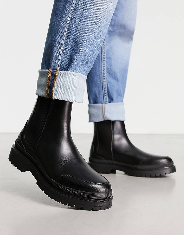 River Island tall boots in black